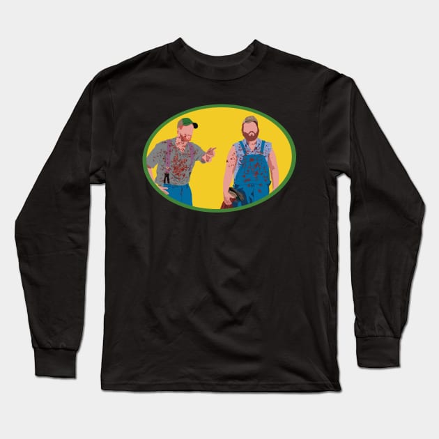 Tucker and Dale Long Sleeve T-Shirt by @johnnehill